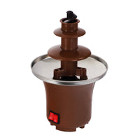 Home Chocolate Fountain Machine with Heating Tower, EU Plug