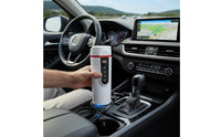 12V Car Heater Cup Temperature Control Car Heating Cup 304 Stainless Steel Heated Travel Mug for Truck Drivers