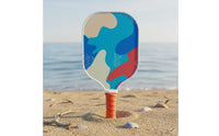 Paddleball Racket Lightweight Fiberglass Pickleball Racket Construction Colorful Outdoor Paddle for Beginners, Athletes, Beach, Park