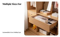 3 Pieces Underwear Compartment Box Set cleanable Drawer Organizer Foldable