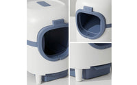 Pull-out Automatic Litter Box Low-Entry Enclosed Litter Box Large Pet Furniture for Apartment