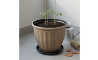Deep Roman Design Planter Drainage Base Classic Roman Flower Pot for Patio