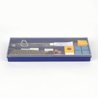 Cue Repair Kit with Case Compact Billiard Chalk Complete Cue Repair Kit for Pool Enthusiasts