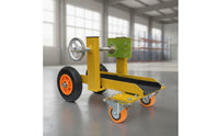 Panel Dolly with Clamp Swivel Caster Panel Cart Sturdy for Workshops
