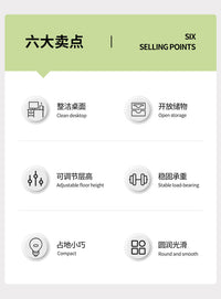 桌面置物架简易书架多肉盆栽架花盆架手办摆件展示架马克杯杯架