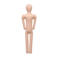 Lifesize Inflatable Corpse Scary Inflatable Mannequin with Arms Waterproof Inflate Figure Portable for Halloween Party