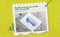 Water-saving ceramic toilet