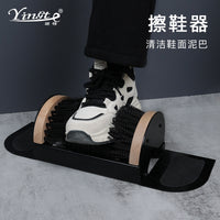 Wooden Shoe Cleaning Brush Set for Home and Hotel