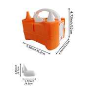 Twin Nozzle Balloon Inflator Compact Electric Balloon Inflator
