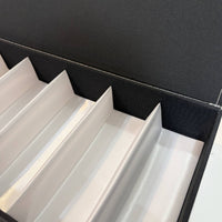 Glasses Storage Case with Lid Rigid Sunglass Organizer Case Slim for Collectors