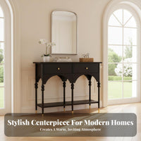 2-Tier Entryway Table Table French and Design 2-Tier Entryway Shelf Elegant Look Slim Immediatelyline for Interior Decorators