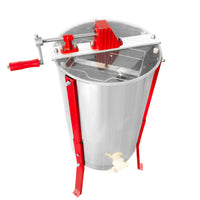 Manual Stainless Steel 2-Frame Honey Extractor with Tripod Stand