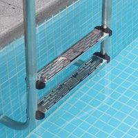 Thickened Pool Ladder Step Universal Pool Ladder Step Replacement Polished Hardware Easy to Install for Maintenance Professionals