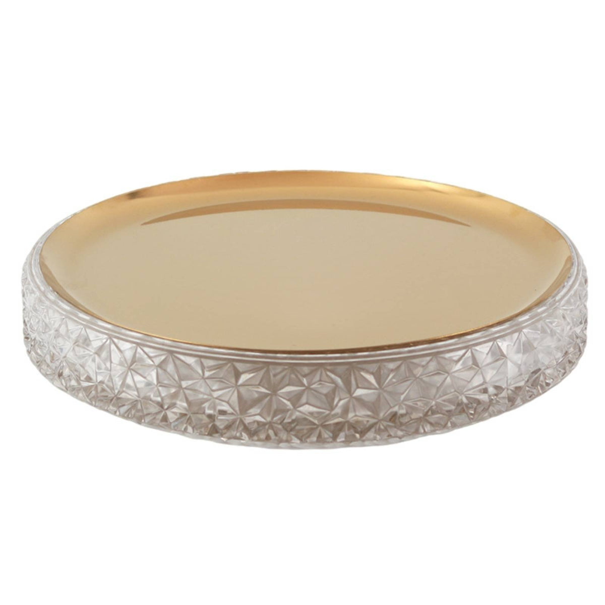 Tray with Mirrored Top Sparkling Mirrored Tray Versatile for Weddings