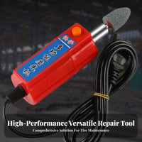 Tire Polishing Tool Copper Copper-Center Engine Handheld Portable Design Electric Polisher for Mechanics, Car Owners, Auto Repair Shop, Garage