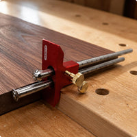 Double Head Marking Gauge Aluminum Alloy Dual Blade Marking Gauge Adjustable