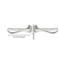 Door Handle, Universal Interior Lock, Stainless Steel, Easy Installation, Bedroom Bathroom Privacy