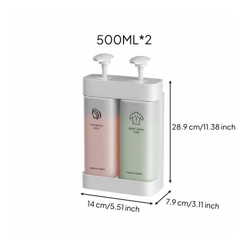 Shampoo and Conditioner Dispenser Large Capacity for Hotel, Kitchen