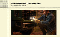 LED grille light for cars, SUVs