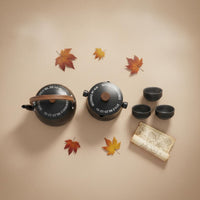 Outdoor Tea Making Kit With Filter Camping Tea Kettle Set Minimalist Design