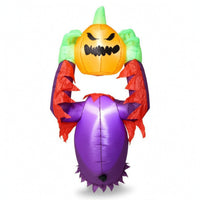 Inflatable Pumpkin Halloween Inflatable Pumpkin Inflatable with Power Cord Outdoor Spooky for Homeowners, Yard, Lawn