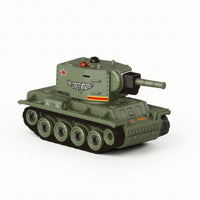 Desktop-Size Infrared Battle Tank Multiplayer Wireless Control Tank Realistic Vehicle Safe for Table-Top Play