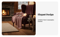 Shaggy Faux Throw extremely Soft Shaggy Faux Wrap Long Pile for Gift Givers