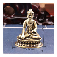 Shakyamuni Buddha Figurine Desktop Shakyamuni Buddha Statue for Collectors