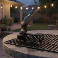 Electric Barbecue Grill Cleaning Brush Handheld Rechargeable BBQ Brush