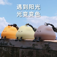 HOLIHEYO Silicone Cloud Pendant Night Light with Touch Control