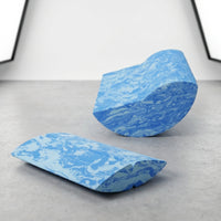 2 Pieces Marbled Balance Exercise Tool with Rocker Slim-Profile Exercise Wedge Lightweight Foam Rocker Compact for Pilates Practitioners