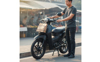 Front Storage Carrier Sturdy Duty Motorbike Storage Carrier Openwork Design