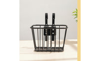 Bike Basket with Mounting Hardware Hook on Front Cycle Basket Detachable for Neighborhood Rides