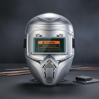 Auto Darkening Weldings Helmet Lightweight Metal-Joining Headgear Comfortable Guard Visor for Hobbyists, Workshop