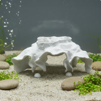 Aquarium Cave Multiple Openings Betta Hideaway Look Pet Decor Fishes Tank Ornament