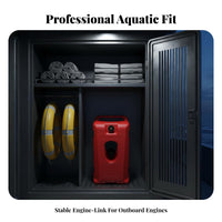External Board Engine Petrol Reservoir Anti-Static Portable Boat Gas Reservoir Boat Petrol Container Sturdy Material Vehicle