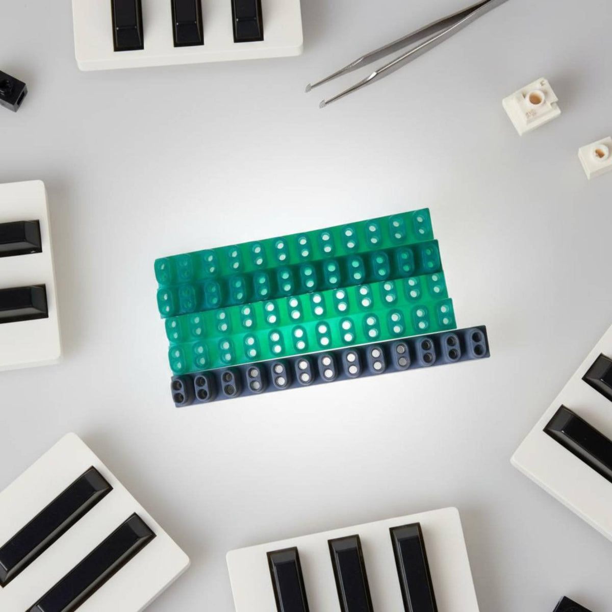 Electronic Piano Key Contact High Elasticity Conductive Rubber Strip