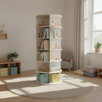 360 Degree Rotating Shelf Space Saving Rotating Shoe Rack Large Capacity Multi-Tier Storage Unit for Closet, Entryway