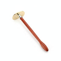 Gua Sha Massager with Long Handle Manual Brass Scraping Wand Gentle for Home Spa