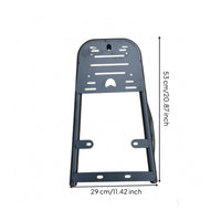 Rear Cargo Mounting Bracket Metal Trunk Support Bracket Black