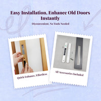 Aluminum Alloy Sliding Door Hook Lock, sturdyDuty Glide Door Lock, Adjustable Security Latch for Patio, Shop, Balcony, Easy Installation