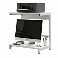 Computer Screen Riser with Storage Non-Slip Feet display Stand cord Management