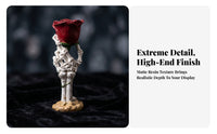 Halloween Candle Holder with Bloom