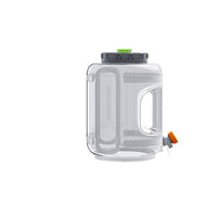 Water Storage Container with Tap Transparent Container with Spigot Portable