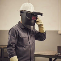 Auto Darkening Metal-Joining Face Shield Glare Reduction Auto Darkening Metal-Joining Helmet Safety Welder Face Cover Crystal