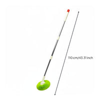 Bathtub Scrubber Easy to Clean Long Handle Scrub Brush No Scratch for Bathroom