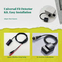 Automatic motion detector box, infrared induction faucet, touchless motion-activated power supply accessory