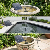 Outdoor Solar Fountain Pump Kit for Landscape Ponds, Gardens, and Scenic Spots