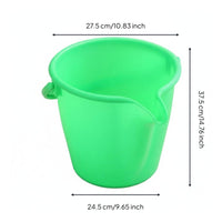 Garden Watering Pail Comfortable Grip Pour Spout Bucket Anti-Spill-Resistant Design Spouted Bucket for Farmers, Outdoor
