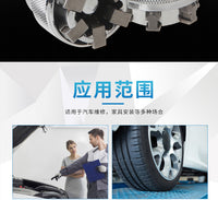 Adjustable Universal Socket Wrench 10-19mm with Extension Rod and Ratchet Handle